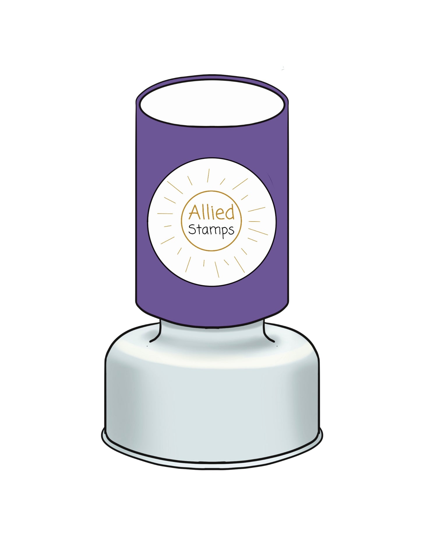 Bee-eautiful smooth talking! Round Stamp