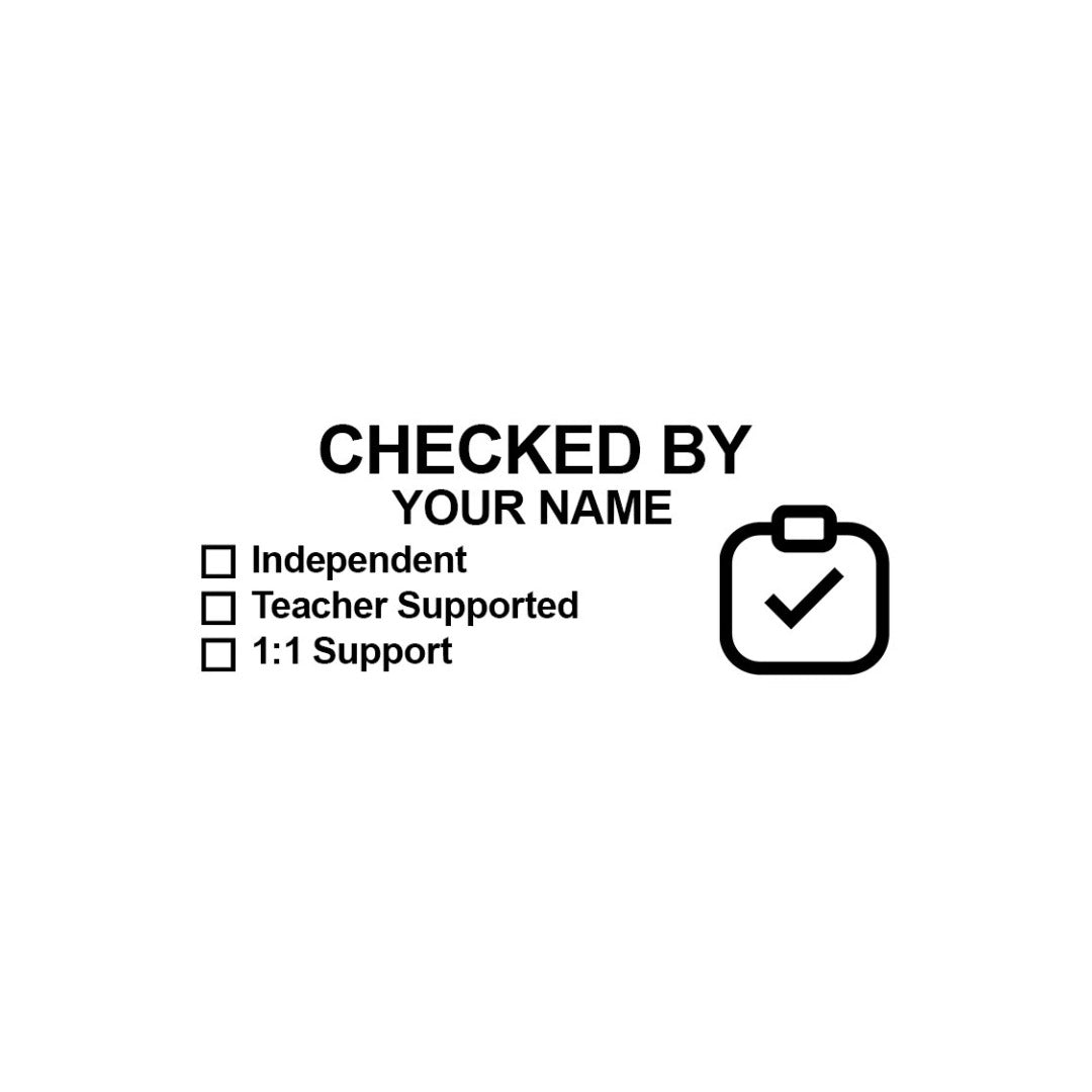 Checked by'